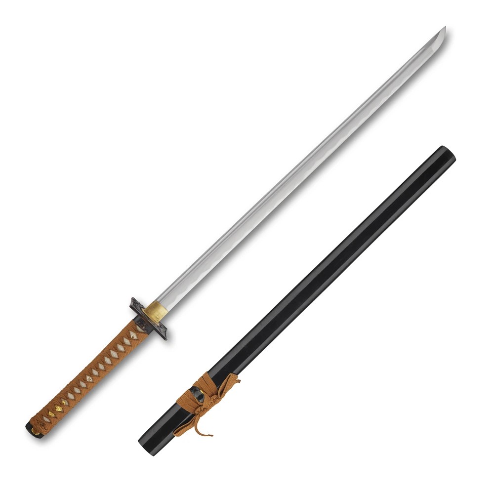 foto Kawashima Sb�ratelsk� replika ninja me�e Yasunori, ocel AISI 1045